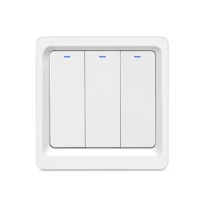 China Glomarket Tuya WiFi Zigbee Smart Light Switch Push Button Wall Switch 1/2/3 Gang Work with Alexa Google Home on sale