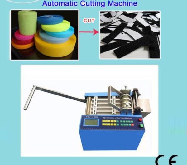 Cheap Machine for hook&loop strap cutting/Automatic hook&loop strip cutter for sale