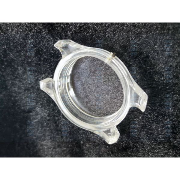 Customized Sapphire Glass Window Transparent White Polished Surface High Purity