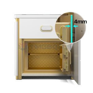H510mm Smart Fingerprint lock Night Table Safe Box For Home Security