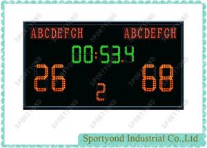 China Electronic Handball scoreboard with Time display and Team name on sale