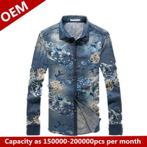 Quality 2014 New Design oxsford silk screen printing shirts wholesale