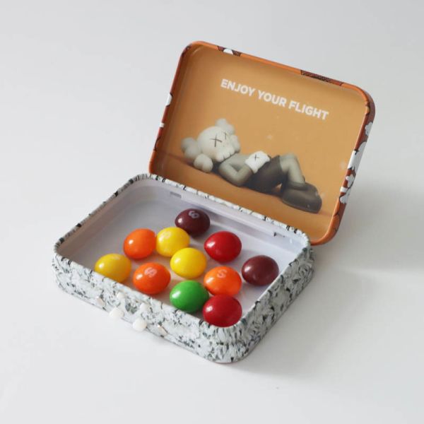 Child Resistant Tin Box with Matte Surface Finish Lead Time 20-30 Days