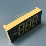 Multicolor 3 Digit Seven Segment Display Ultra Bright For Refrigerator Control