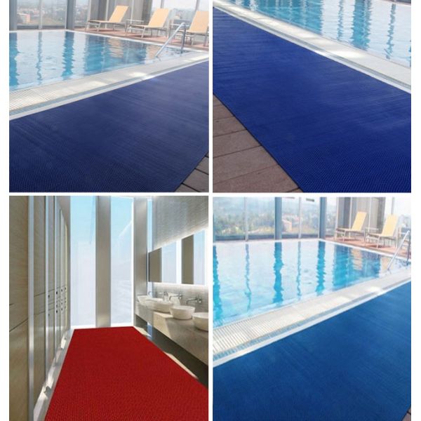 S Type PVC Anti Slip Mat Waterproof Heavy Duty Plastic Matting 5 MM Thickness