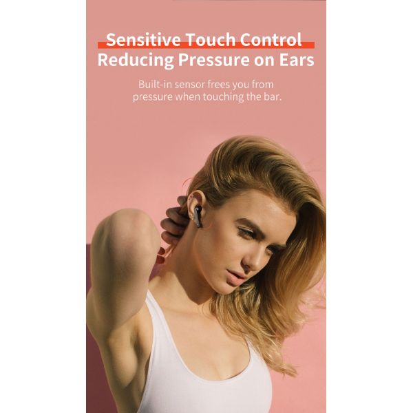 Kingmaster Factory T3 Bluetooth 5.0 Wireless Headphones 3D Stereo Dual-Mic Ipx5 Waterproof Earphones