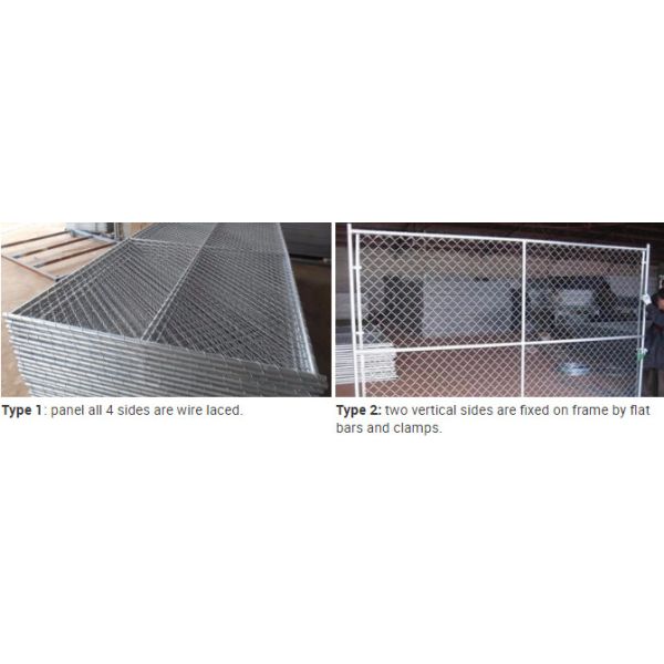 Removable Temp Fence Panels Trellis Building Zaun Event Cloture Construction Site