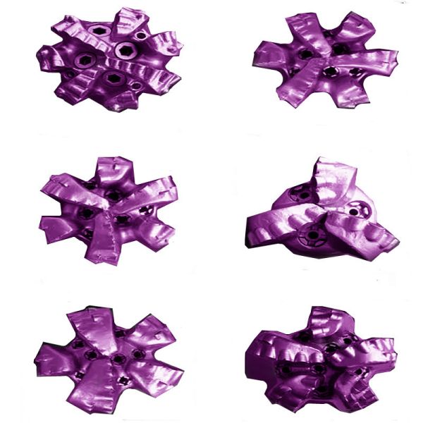 PDC Drill Bit 6 Blades Diamond Rock Drill Bits Steel Body PDC Drill Bit For Sale