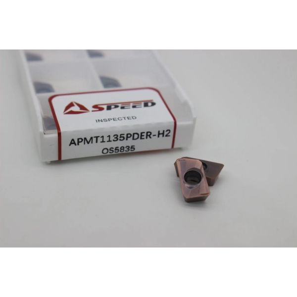 Cemented Carbide Milling Insert APMT 1135 APMT1135PDER-M2 for Metal