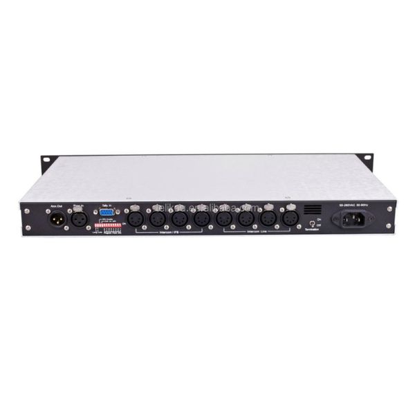 TELIKOU TM-800 eight channel Full duplex TV station,Studio Broadcast Van live show football referee intercom system
