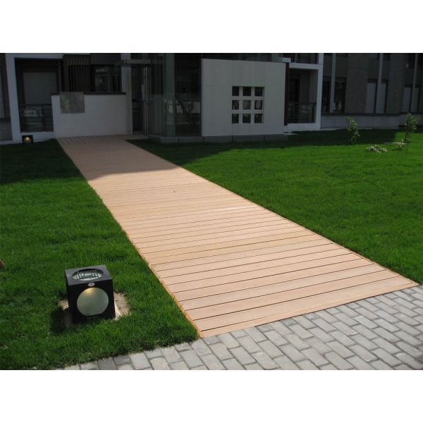 New Technology WPC Decking 145*21mm Insect-resistant Composite Decking