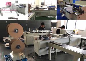 Quality High speed binding machine with hole punching PWB580 for calendar and notebook wholesale