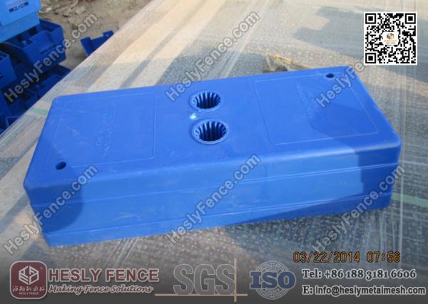 Injection Mold Plastic Feet Blue Color