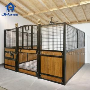 Quality Farm Equestrian Horse Equipment Stables Solid Horse Stalls Panels With Non Toxic Powder Coated Surface wholesale