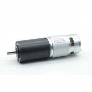Quality NEMA 17 24V DC Brush Gear Motor Low Noise 42mm 1:53 94Rpm 0.75A With Gearbox wholesale