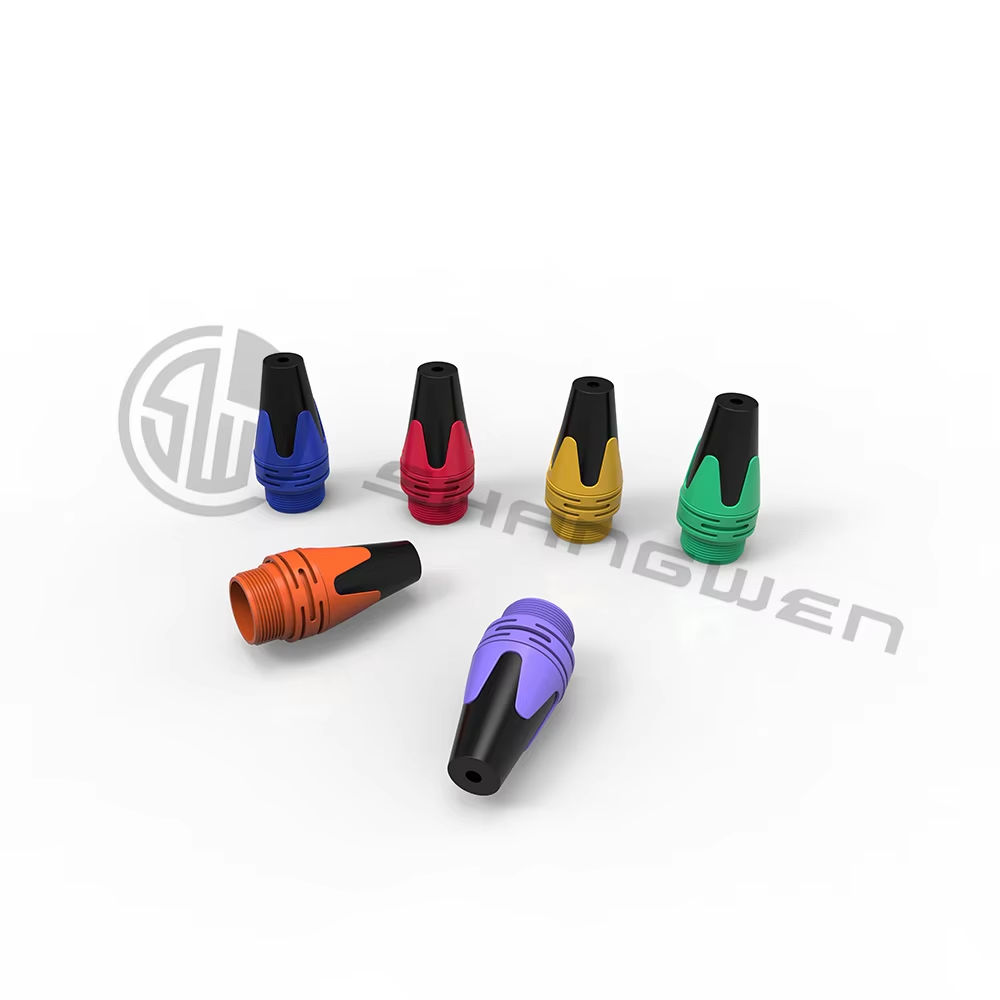 Female Mini 5-Pin XLR Audio Connector Indoor IP40 Shell for Microphone Audio Cable