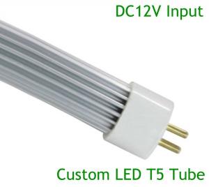 China Customed LED T5 8W L548mm*∮16mm DC12V 48pcs SMD2835 Aluminum+PC Cover   (GT5-0608AN-02) on sale