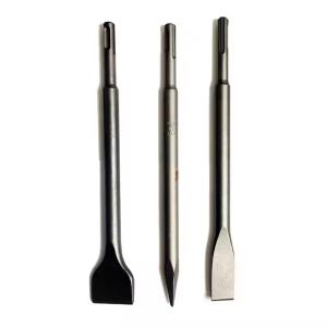 Steel 24x410x35mm Heavy Duty Chisel Set For Repair Point Chisel Flat Chisel