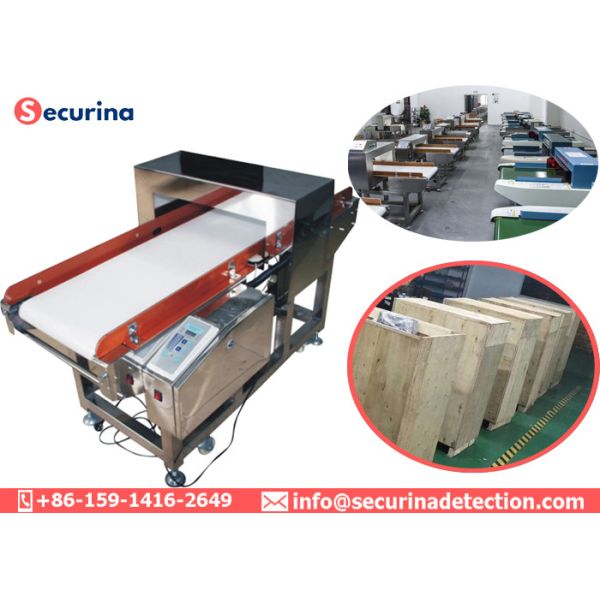 40X10cm Tunnel conveyor belt metal detector For Food Industry 30M/min