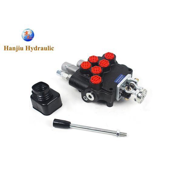 P80 Joystick Directional Control Valve 4 Positions Double Acting Manual Control Type