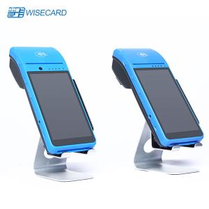 Quality Cheapest Blue-Tooth Handheld Android Based Pos System Bus Ticket Machine Edc Lottery Terminal With Fingerprint wholesale