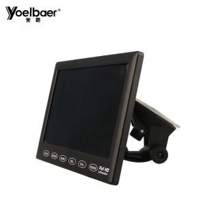 China Touch Key 400 Brightness 24V Monitor 7 Inch Tft Lcd Monitor Two Way Video Input on sale