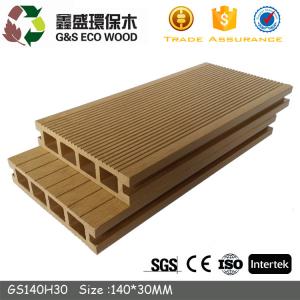 China WPC WPC Hollow Composite Terrace Decking Waterproof Wooden Flooring For on sale