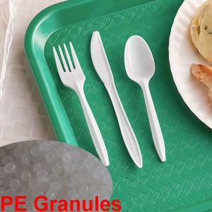 Quality Virgin LDPE Granules For Disposable Cutlery Raw Material wholesale