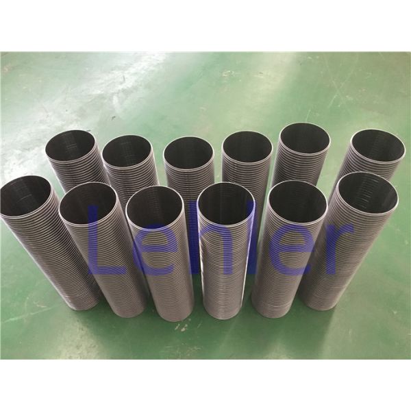 Vertical Wire Screen Strong Construction High - Precision Slot Opening