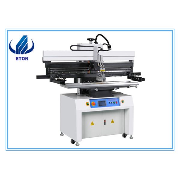 1.2m semi auto smt stencil printer 1200×250 mm Printing area 0.5~0.7 mpa Air