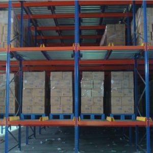 Quality IOS14001 Electrostatic Spray Gravity Pallet Racking 1000kg Per Pallet wholesale