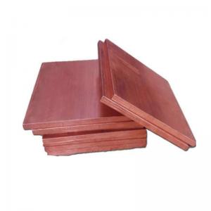 Quality ASTM Pure Copper Sheet Metal , C10100 C11000 Copper Cathode Plate wholesale