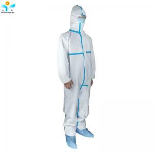 Quality PPE Safety Disposable Protctive Wear S - 5XL SBPP Coverall For Personal Protective Equipment wholesale