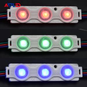 China 5050 SMD RGB LED Modules 3 LEDs Injection Remote Control IP67 Full Color Changing on sale