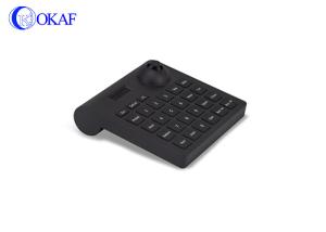 Mini PTZ Camera Controller , 27 Buttons Keyboard PTZ Controller Aluminum Alloy Shell