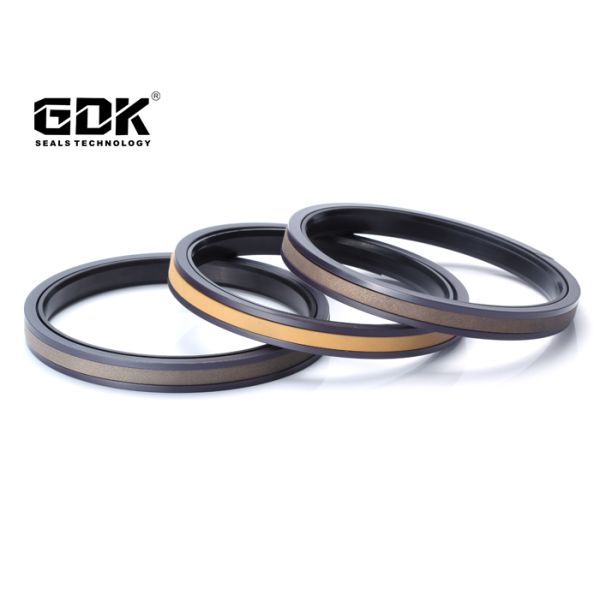 SPGW-Pistion Packing Seal PTFE+NBR+NY Bronze color For Excavator Machine Hydraulic Cylinder Seal