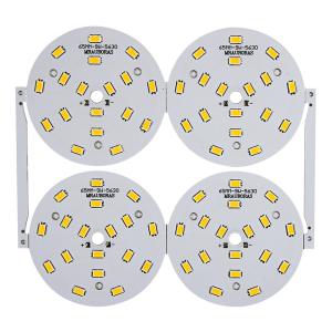 SMD LED HASL OSP Prototype Circuit Board Assembly Custom Round Square Type