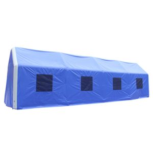 China Big Inflatable Movable Tent Durable / Airtight Pvc Tent Outdoor Inflatable Medical Tent 0.6mm on sale