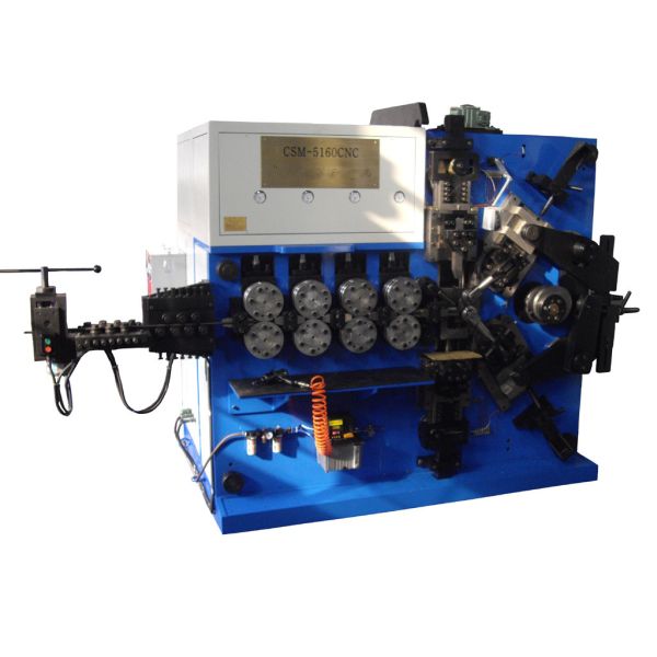 Computerized Industrial Spring Making Equipment For Diameter 6-16mm Wire Coil