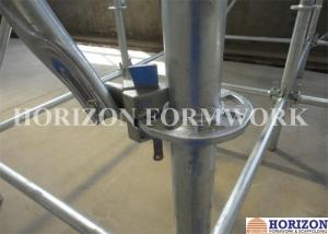 Flexible Ringlock Scaffolding System , Wedge Lock Scaffolding High Stability
