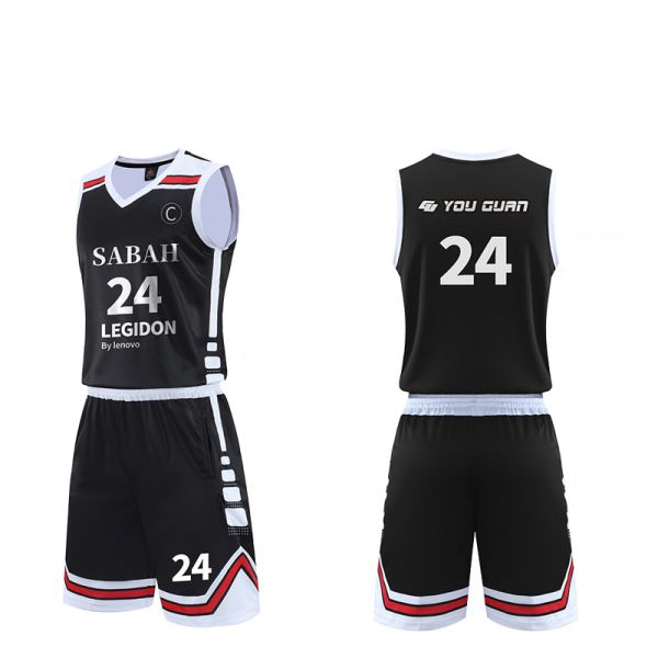 Wholesale blank basketball uniforms cheap design Polyester Material Uniforms Quick-drying accept custom logo printing