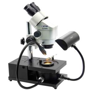 Quality Gem Microscope Swing arm type with 7W high brightness LED bottom light source wholesale