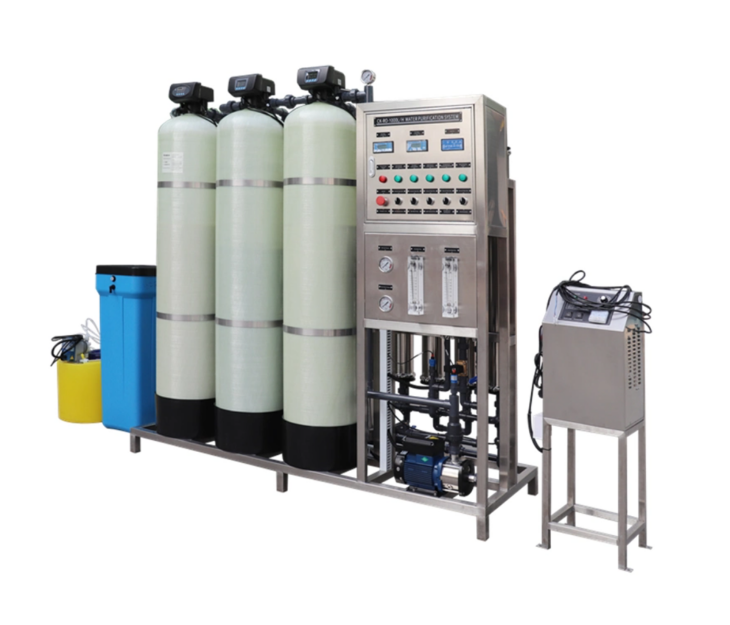 1000LPH Drinking Water RO System Single Stage Reverse Osmosis FRP