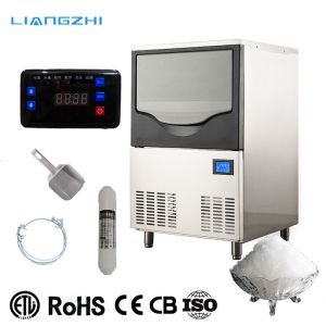 Quality 150kg Daily Yield LZ-350 Granular Ice Machine for Easy Cleaning and Food Storage wholesale