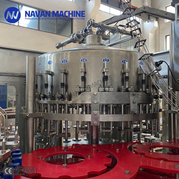 Automatic Glass Bottle Non Gas Liquid Kombucha Filling Machine With Plastic Covers