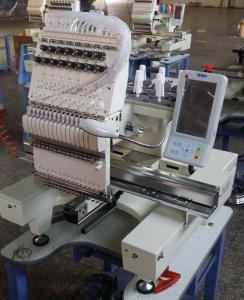 Quality Multi Needle Home Embroidery Machine , Computer Machine Embroidery For Shoes / Visors wholesale