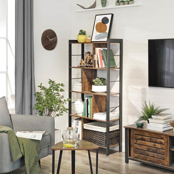 Cheap Home Office Bookshelf for Sale, Particleboard Bookshelf, Industrial Bookshelf, Floor Standing Bookshelf, LBC12BX for sale