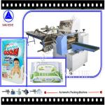 CPP Inverted Flow Wrap Packing Machine Fill Seal Horizontal Packing Machine