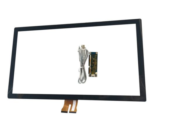 Cheap 27 inch touch panel , Flat Touch Panel For Interactive Touch Table , USB Interface with White and blackboard Color Avail for sale