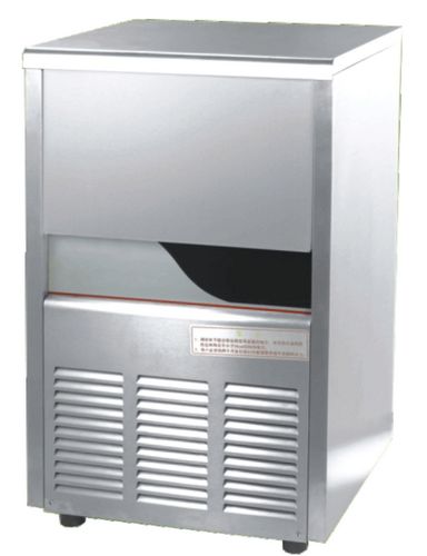 Anti - Dust Mesh Design Mini Ice Maker Machine Bottom Cooling System Wooden Frame Packing